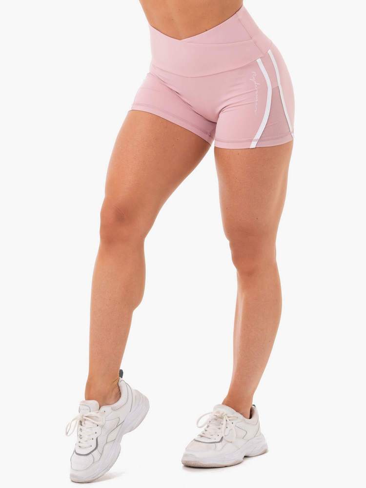 High rise booty shorts hotsell