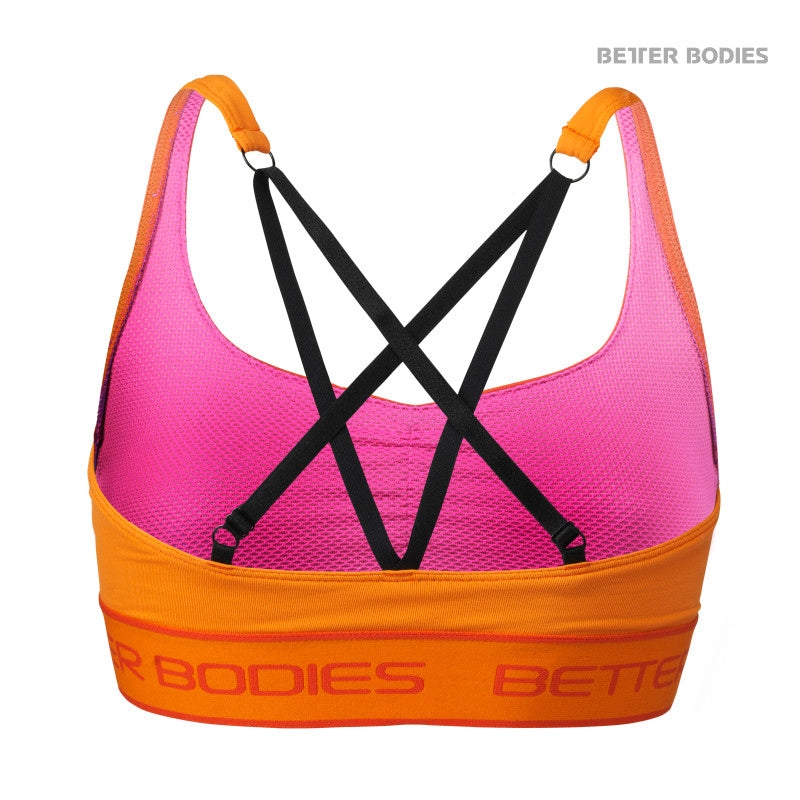 Better Bodies Athlete Short Top - Bright Orange