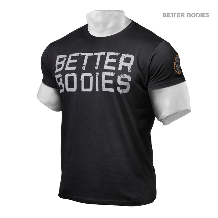 Better Bodies Basic Logo Tee - Black