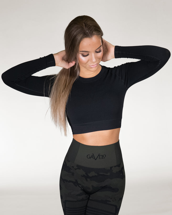 Gavelo Seamless Crop Top