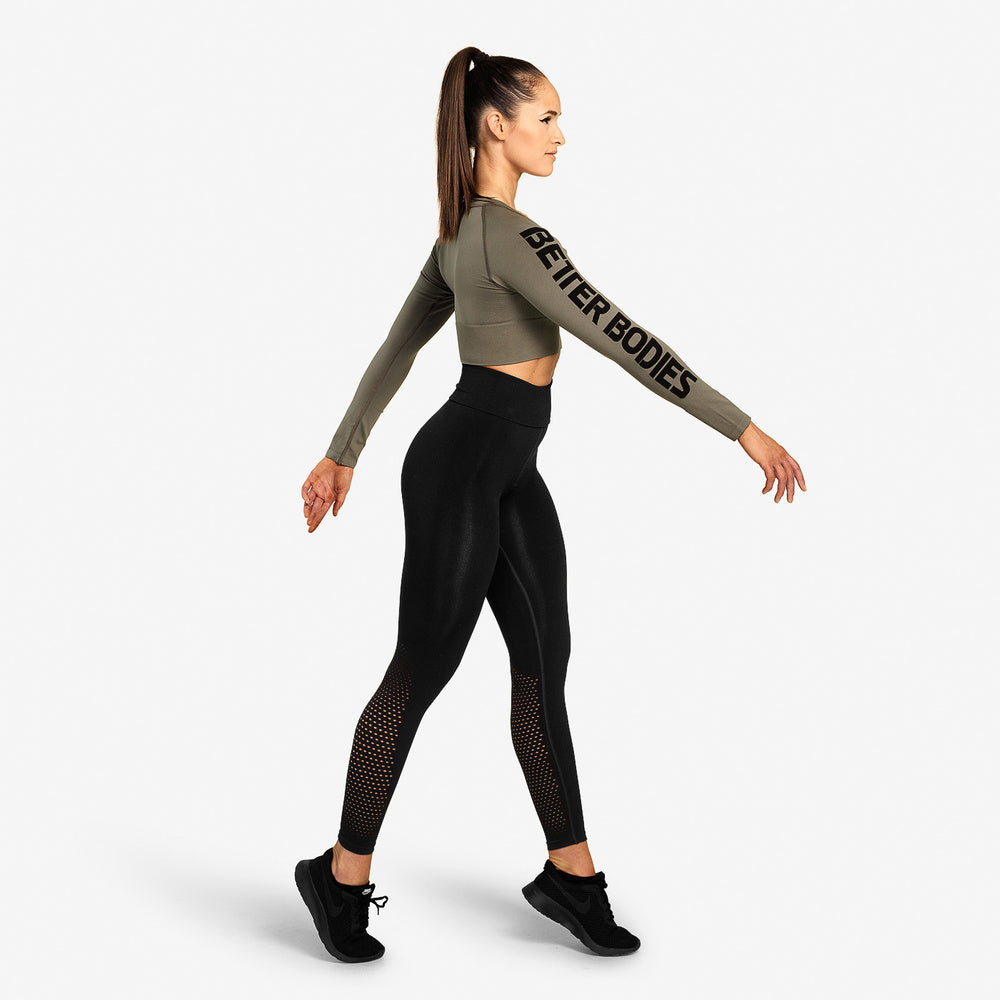 Better Bodies Bowery Cropped Long Sleeve