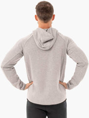 Ryderwear Athletic Zip Up Hoodie Jacket - Grey Marl