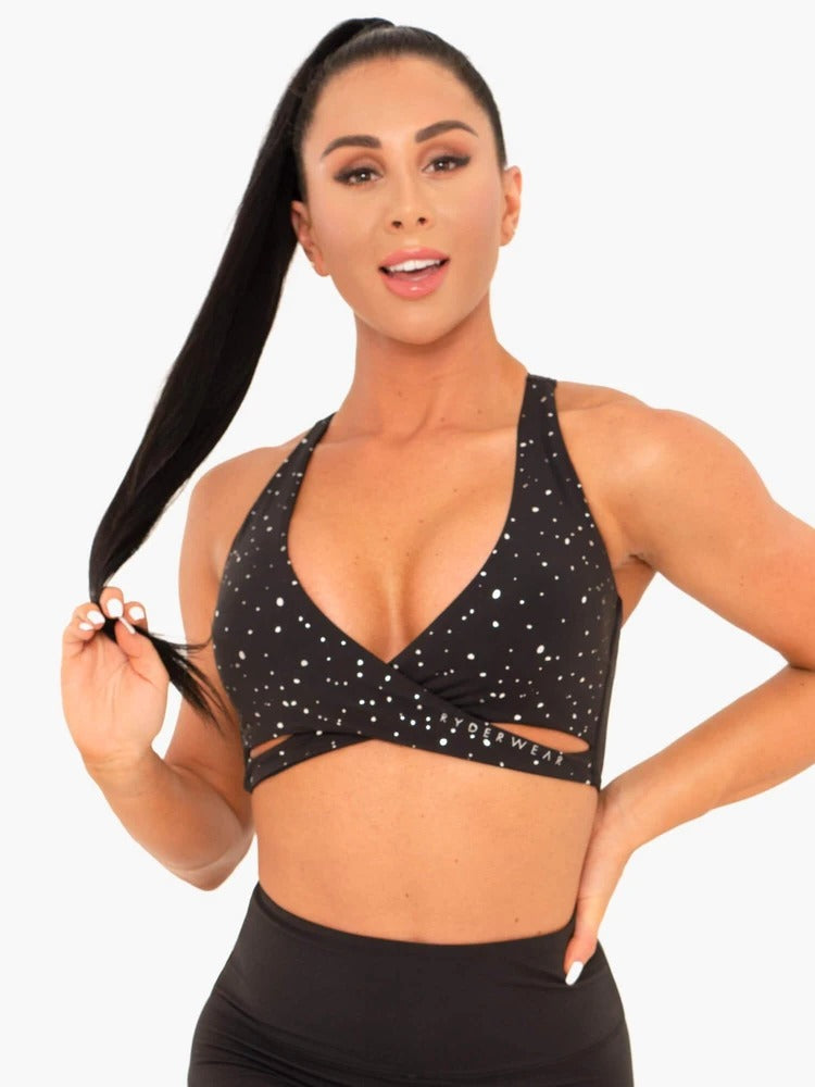 Ryderwear Lunar Luxe Sports Bra - Black