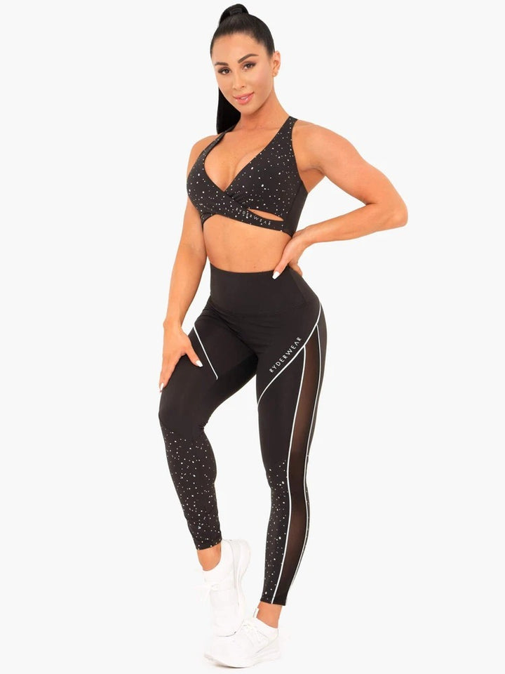 Ryderwear Lunar Luxe Sports Bra - Black