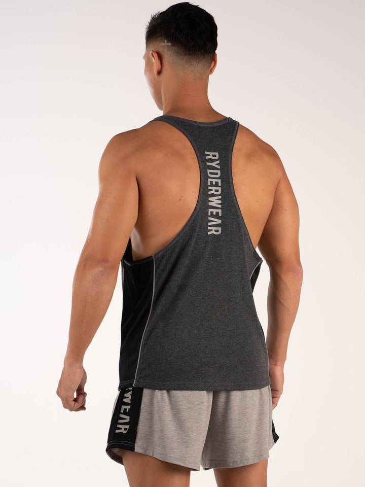 Ryderwear BSX Stringer T-Back - Black Marle
