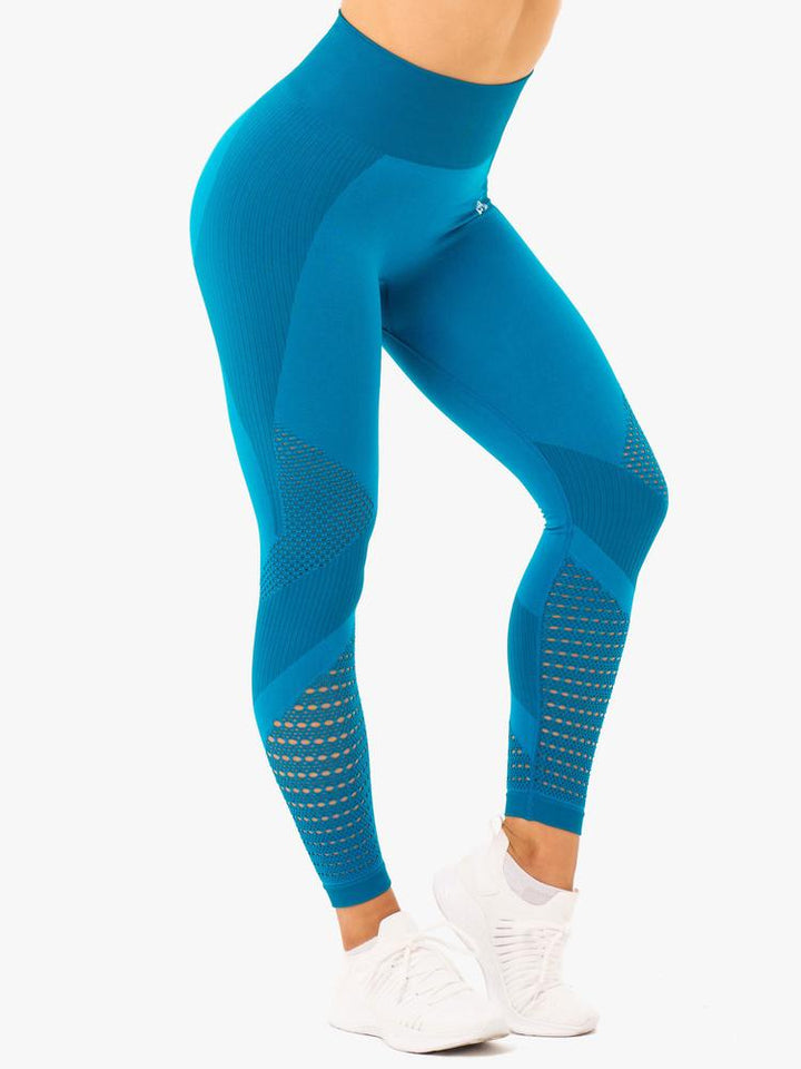 Ryderwear Electra Seamless Leggings - Electric Blue