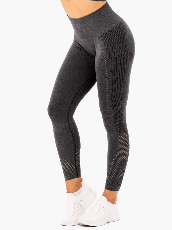 Ryderwear Seamless Staples Leggings - Charcoal Marl