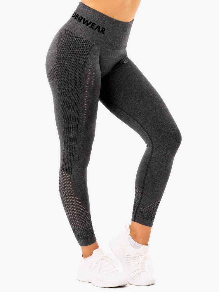 Ryderwear Seamless Staples Leggings - Charcoal Marl