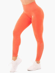 Ryderwear Seamless Staples Leggings - Orange Marl