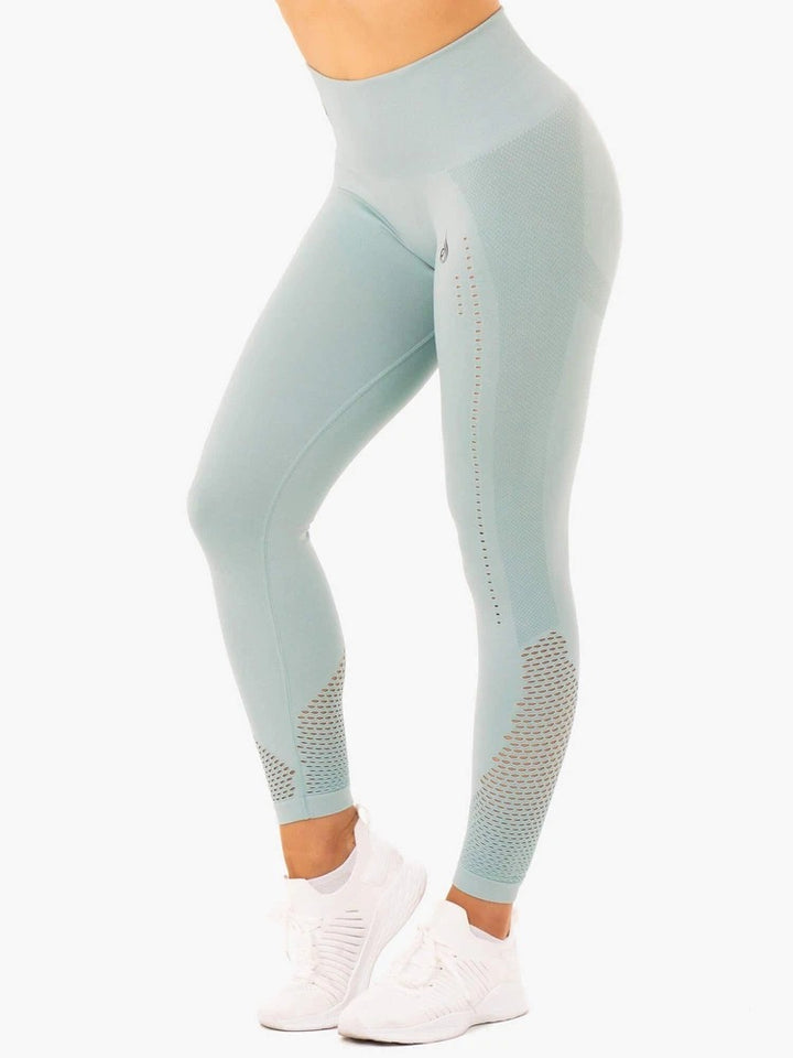 Ryderwear Seamless Staples Leggings - Seafoam Marl