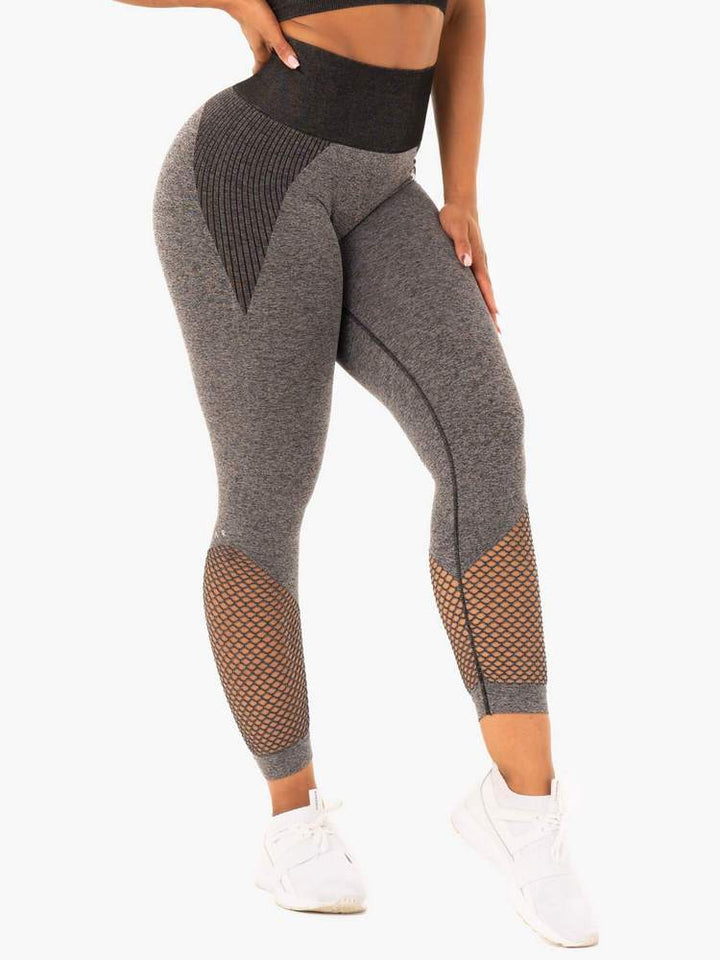 Ryderwear Oasis Seamless Leggings - Black Marl
