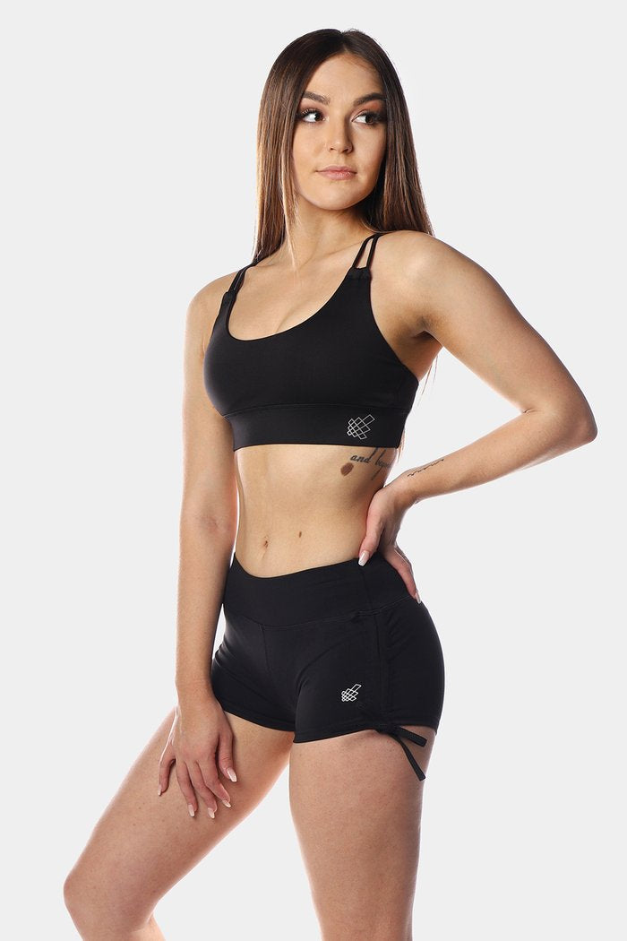 Jed North Black Strappy Back Lola Sports Bra - XS Extra Small, Women's  Fashion, Activewear on Carousell
