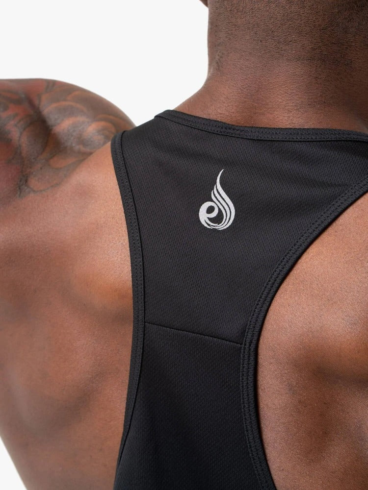 Ryderwear Energy Mesh T-Back - Black