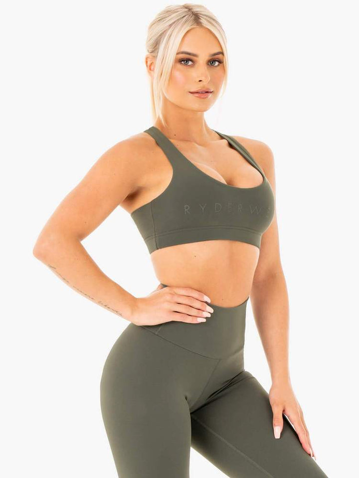 Ryderwear Motion Sports Bra - Khaki