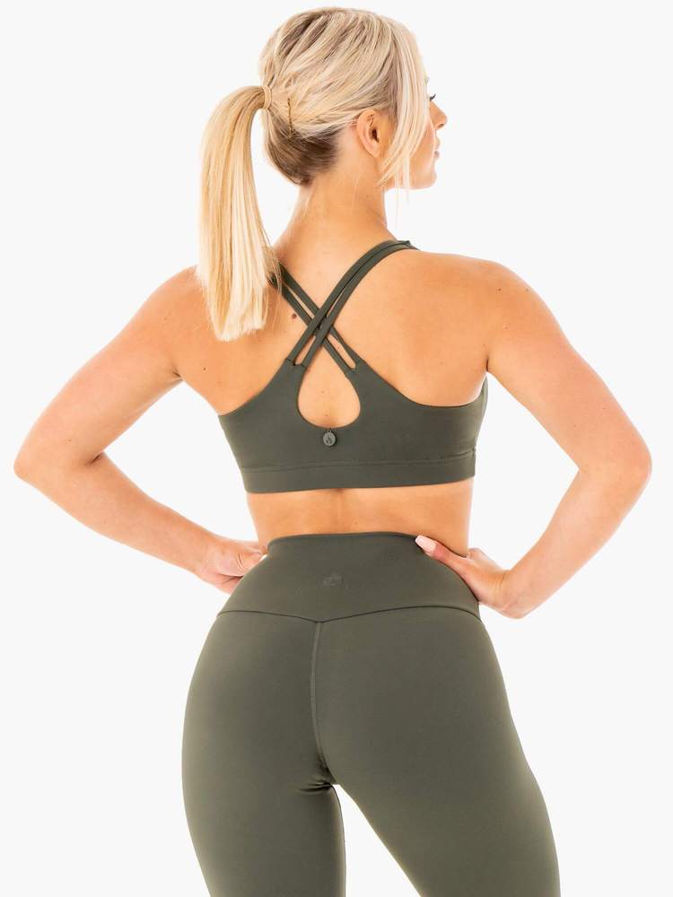 Ryderwear Motion Sports Bra - Khaki