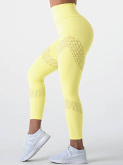 Ryderwear Pastels High Waisted Leggings - Lemon