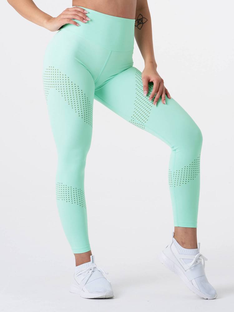 Ryderwear Pastels High Waisted Leggings - Mint