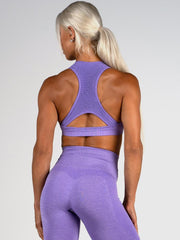 Ryderwear Seamless Sports Bra - Purple Marl