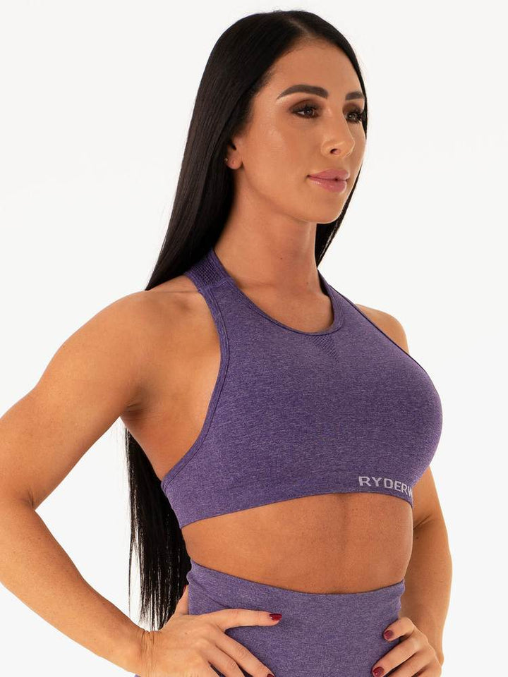 Ryderwear Seamless Sports Bra - Indigo