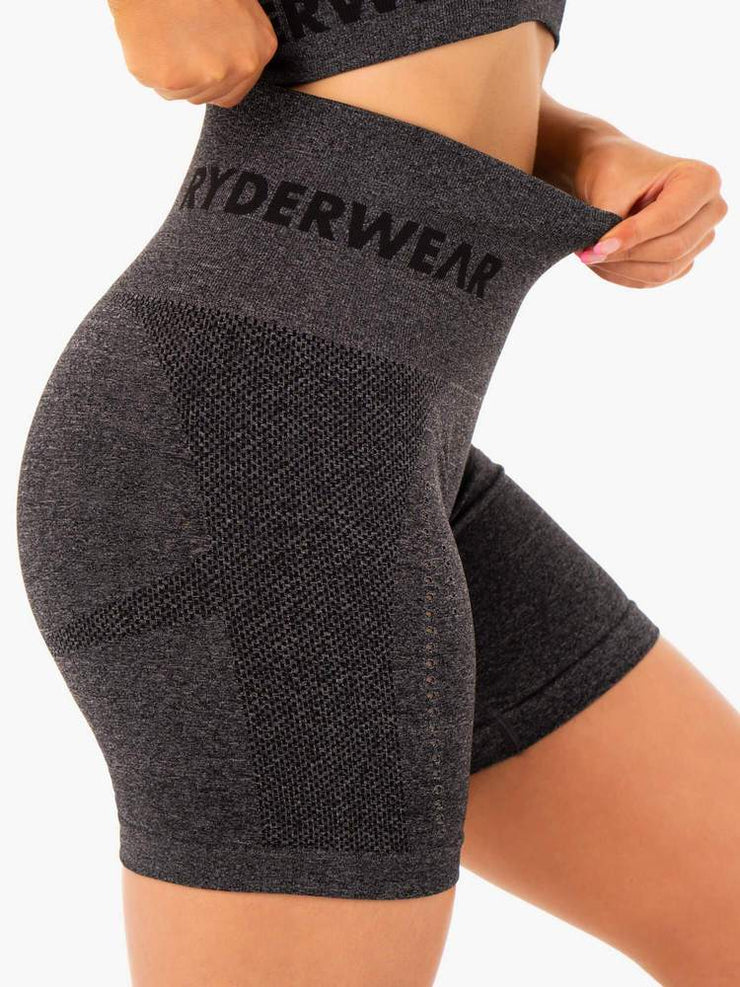 Ryderwear Seamless Staples Shorts - Charcoal Marl