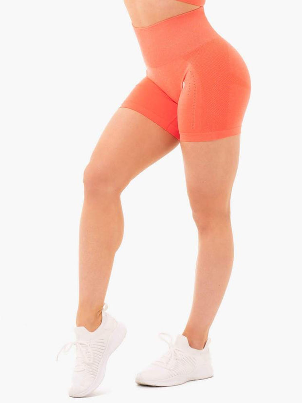 Ryderwear Seamless Staples Shorts - Orange Marl