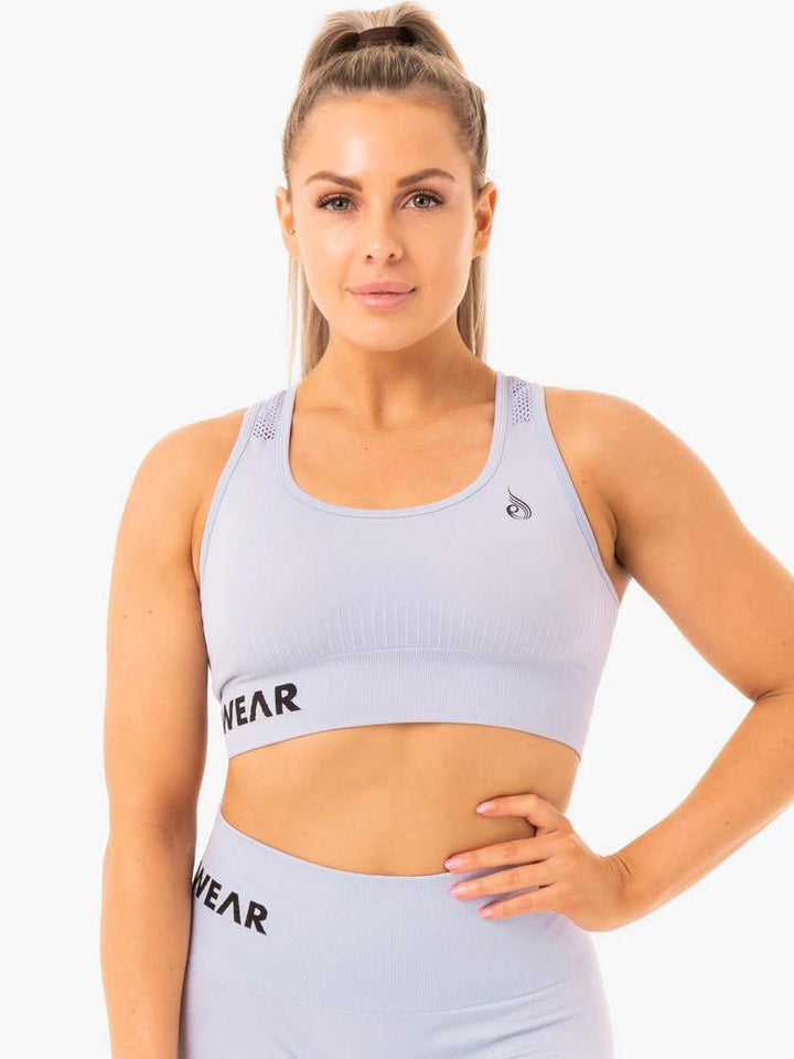 Ryderwear Seamless Staples Sports Bra - Lilac Marl