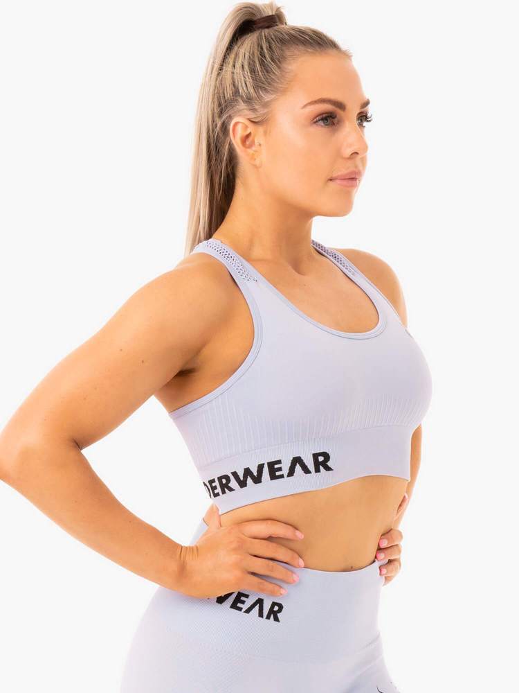 Ryderwear Seamless Staples Sports Bra - Lilac Marl