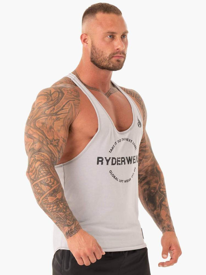 Ryderwear Duty Stringer T-Back - Smoke Grey