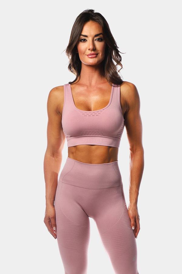 Jed North Luxe Sports Bra Pink