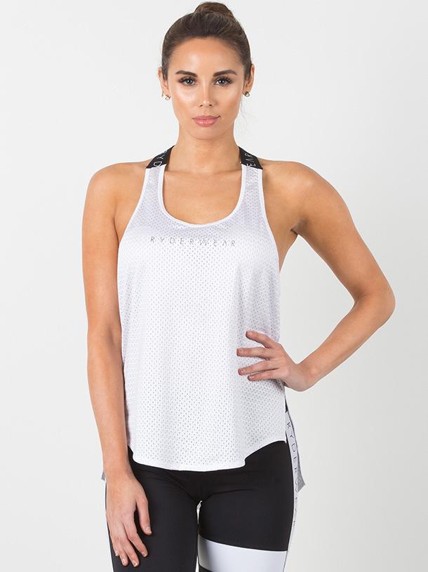 Ryderwear Pro Mesh T-Back - White